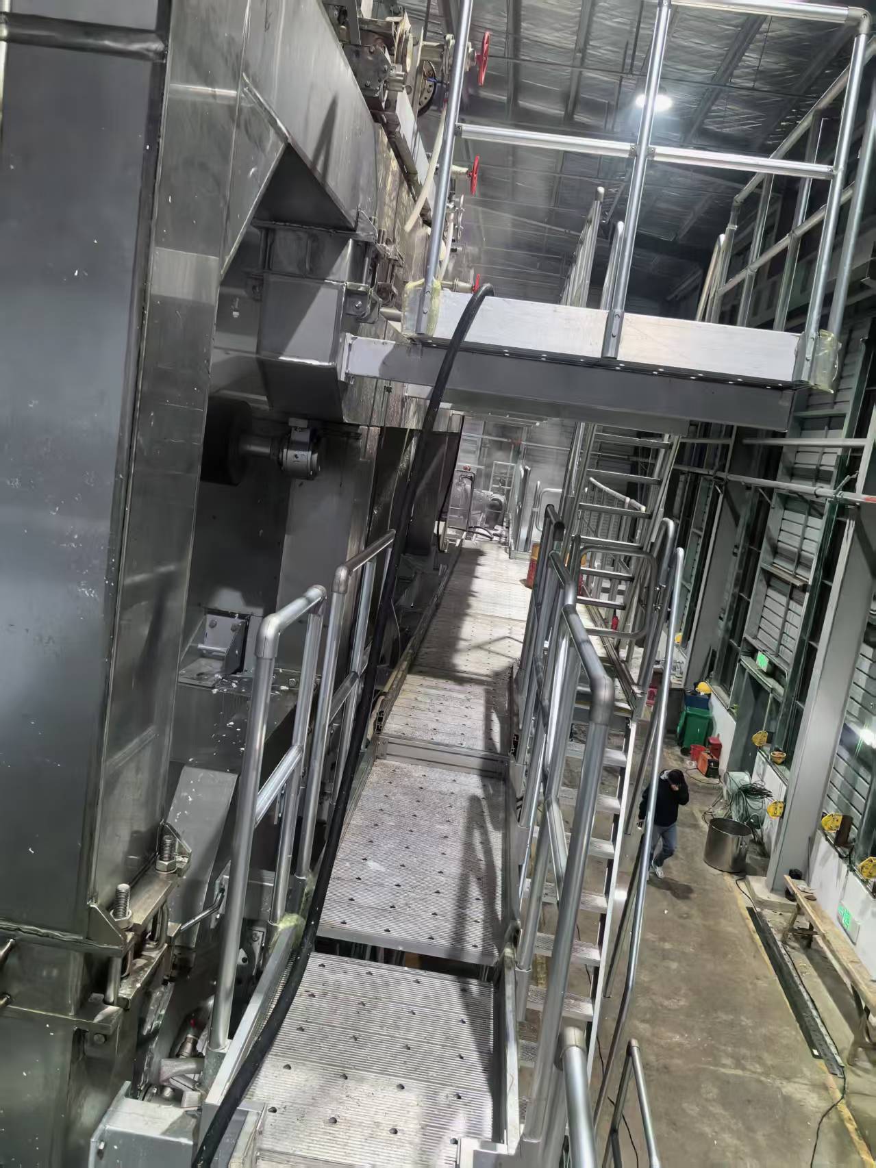 Machine section detail